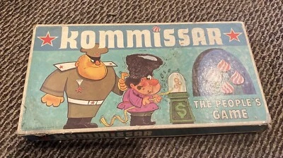 Kommissar The Peoples Russian Game Board Game Vintage 1966 Selchow & Righter - Image 1 of 4