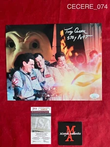 Foto firmada autografiada de Tony Cecere Ghostbusters 8x10 certificado de autenticidad JSA Stay Puft acrobacias - Imagen 1 de 1