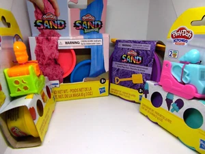 Play doh kitchen creations play doh sand age 3+ all items new purple pink blue - Picture 1 of 1