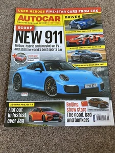 Autocar Magazine - 2 May 2018 - 911 GT3 RS, BMW i8 Roadster, Continental GT W12 - Picture 1 of 3