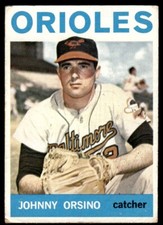 1964 Topps Johnny Orsino EX Baltimore Orioles #63