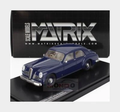 1:43 MATRIX Alfa Romeo 6C 2500 Turismo Berlina 1950 Blue MX40102-203 - Immagine 1 di 3