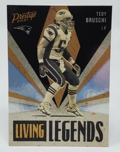 2021 Panini Prestige Living Legends #LL-22 Tedy Bruschi - New England Patriots - Picture 1 of 2
