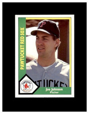 1990 Pawtucket Red Sox CMC #7 JOE JOHNSON