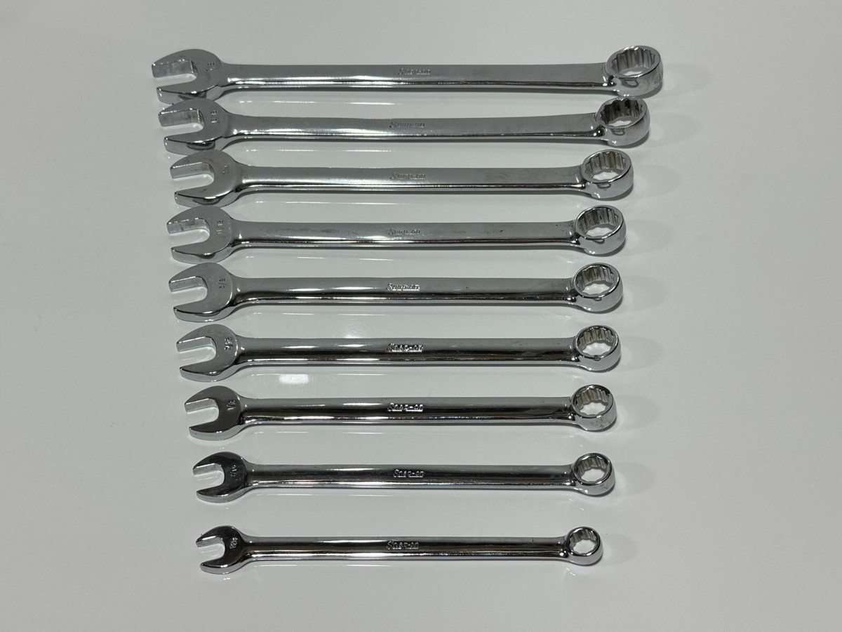 Snap-on 12 Point Set Automotive Hand Wrenches for sale | eBay