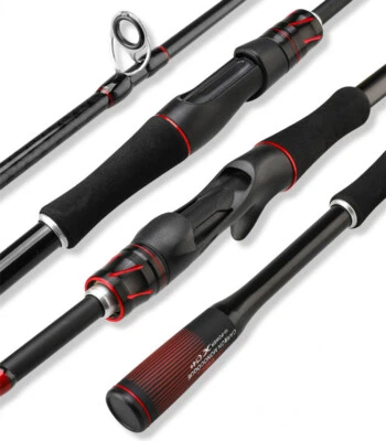 Fishing Rod Spinning Casting Rods 30T Carbon Rod Lure Weight 4-28g Fast Rod Bass - Image 1 of 4