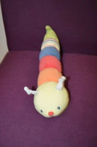 Baby Gund 17" Tinkle Crinkle Rattle Squeak Caterpillar Plush Stuffed Toy P8 - Picture 1 of 3