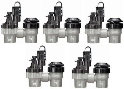 (5) Rainbird  DASASVF075 3/4" Sure Flow Auto Anti-Siphon Sprinkler System Valves - Image 1 of 4