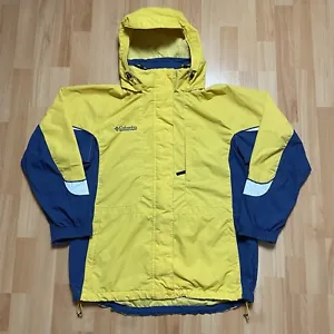 Columbia Jacket Coat Women’s Size Large Yellow Blue - Picture 1 of 14