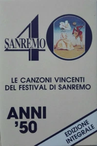 MC MUSICASSETTA Le Canzoni Vincenti Del Festival Di Sanremo (50s) DASH - Picture 1 of 3