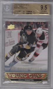 2013-14 UD Young Guns Exclusives Olli Maatta Rookie Card RC #220 060/100 BGS 9.5 - Picture 1 of 1