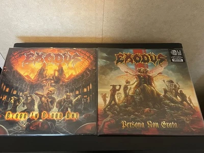 Exodus Blood In Blood Out +Persona Non Grata Double Disc LP's Foto 1 de 4