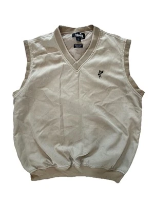 Мужской спортивный жилет для гольфа Ashworth Weather Systems бежевый размер M классический - Изображение 1 из 4