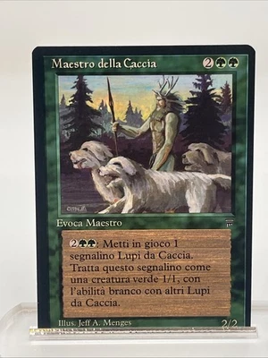Master Of The Hunt Legends Italian Near Mint Never Played Mtg Magic Gathering - Image 1 of 4
