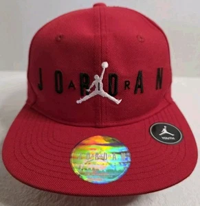 Air Jordan Nike Jumpman Youth Snapback  Red Basketball Hat New - Picture 1 of 14