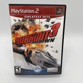 Burnout 3: Takedown PS2 PlayStation 2 Complete CIB + Insert Greatest Hits