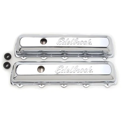 Edelbrock Engine Valve Cover Set Fits 1971 Oldsmobile Cutlass - Image 1 of 4