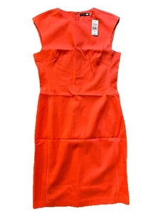 JOSIE NATORI Dress Casual~ Dressy Size 6 Vibrant Orange MSRP $425 - Picture 1 of 8