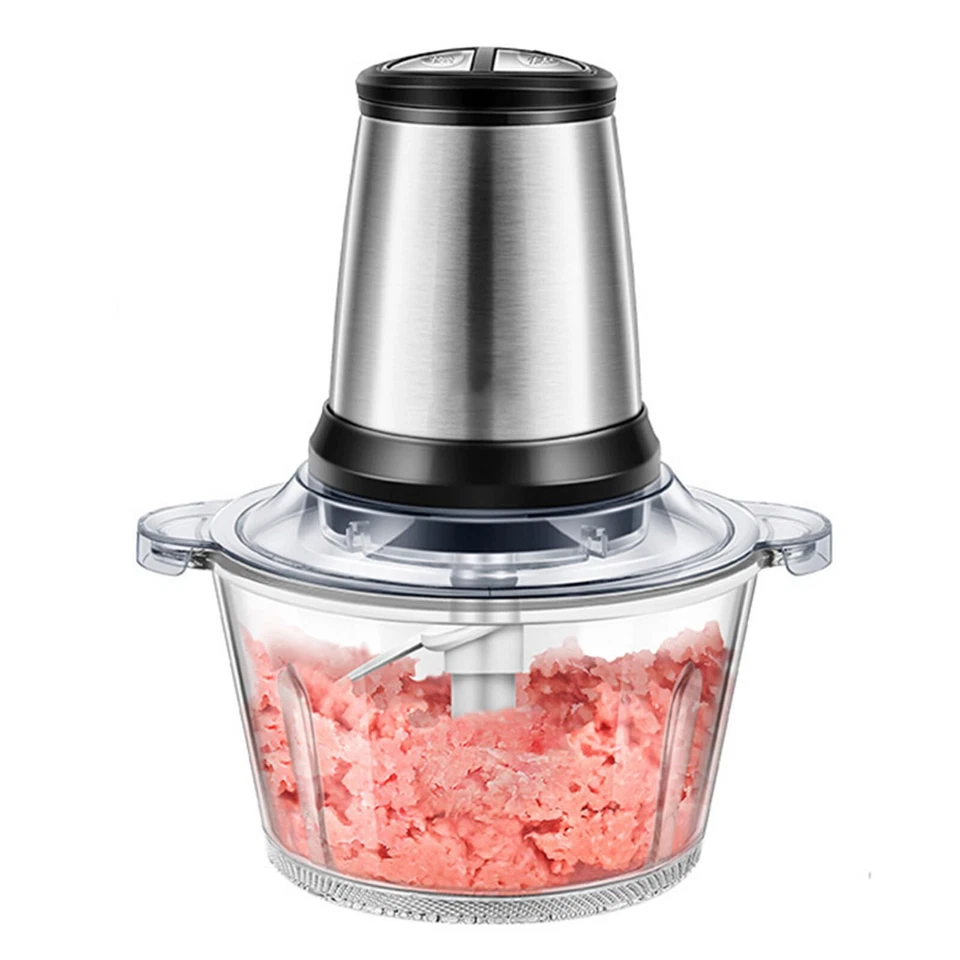 Tritatutto elettrico mini da 2 l, 500 W, 2 livelli di velocità, (u7h) - Immagine 1 di 1