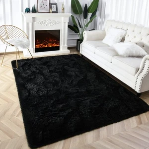 Super Soft Fluffy Shaggy Rugs 6x9 Feet for Living Room Bedroom, Fuzzy Plush A... - Picture 1 of 7