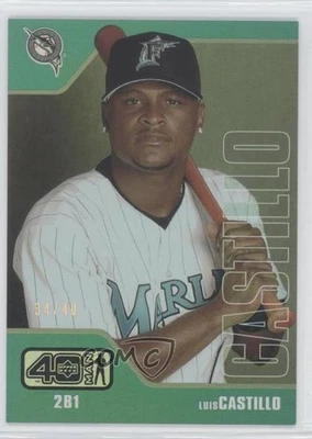 2002 Upper Deck 40 Man Electric Rainbow /40 Luis Castillo #793 - Image 1 of 2
