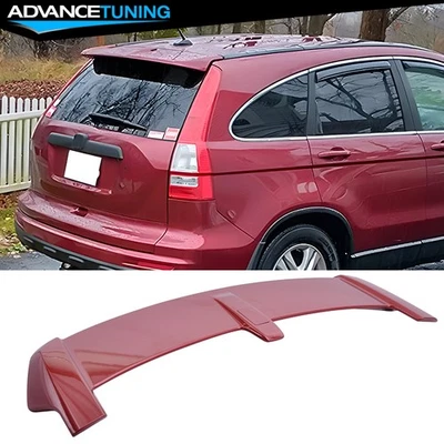 Fits 07-11 Honda CR-V OE Style Roof Spoiler Painted #R525P Tango Red Pearl ABS - Image 1 of 4