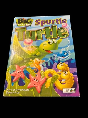 Spurtle Turtle Big Little games by Patch Age 3 & up open box all pieces included - Image 1 of 4