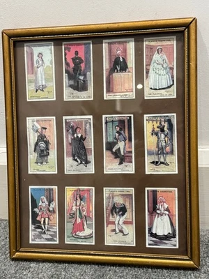 Gilbert & Sullivan 1925 Players Cigarette Cards Framed - Image 1 of 3