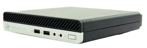 HP ProDesk 400 G4 i3-8100T 8GB 256GB SSD Windows 11 Pro MiniPC Computer with PSU - Picture 1 of 4