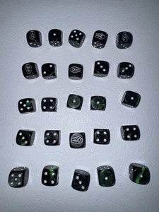 Warhammer 40000 40K Necrons Necron Würfel x25 Non-GW Top Zustand 11425 F - Bild 1 von 1