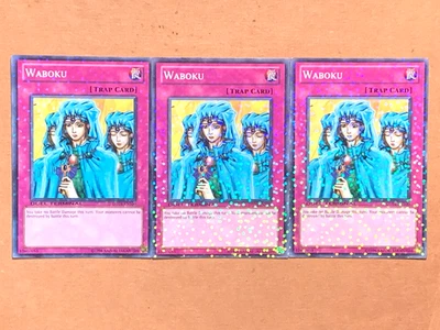 yugioh 3X DT03-EN100 Waboku Duel Terminal Normal Parallel Near Mint - Image 1 of 4
