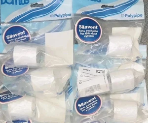 Lote de 6 trabajos - Cinta de sellado de conductos de PVC Polypipe Domus 50 mm x 4,6 m - Imagen 1 de 4