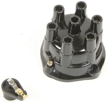 1962-74 6 Cylinder Distributor Cap and Rotor Set - Image 1 of 1