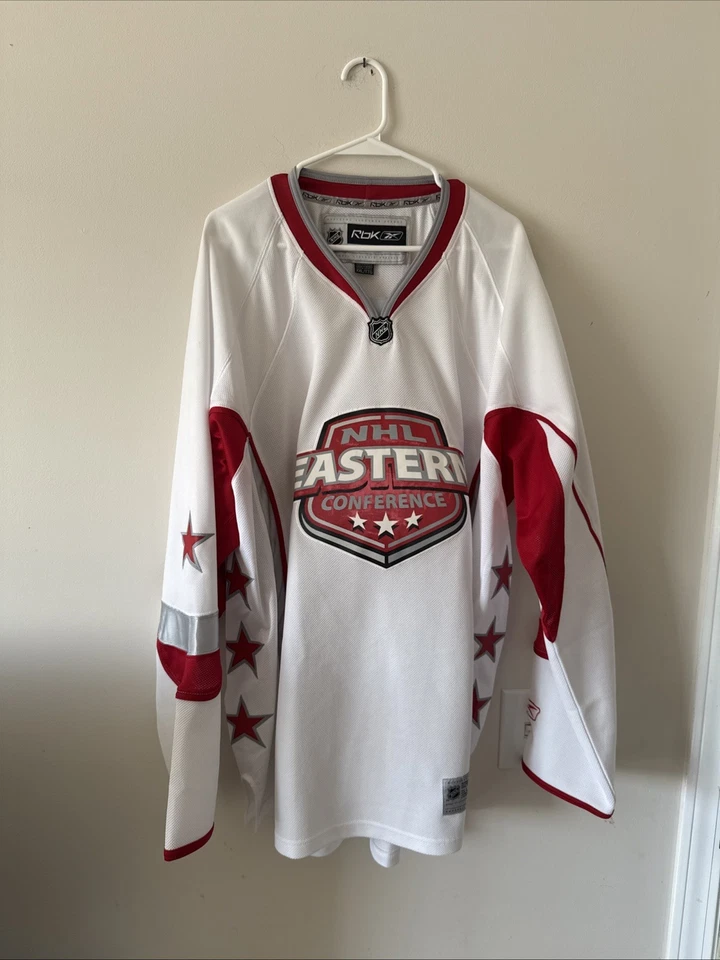 Camiseta deportiva para hombre Reebok NHL Eastern Conference 2007 All Star Game talla 2XL - blanca Foto 1 de 4
