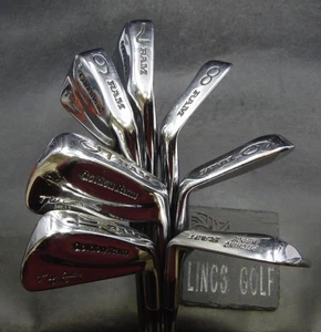 Set of 7 x Golden RAM Custom Grind Irons 4-PW Regular Steel Shafts RAM Grips - Picture 1 of 7