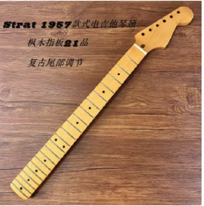 Manico in acero per chitarra elettrica tipo Fender stratocaster 22 tasti - Foto 1 di 2