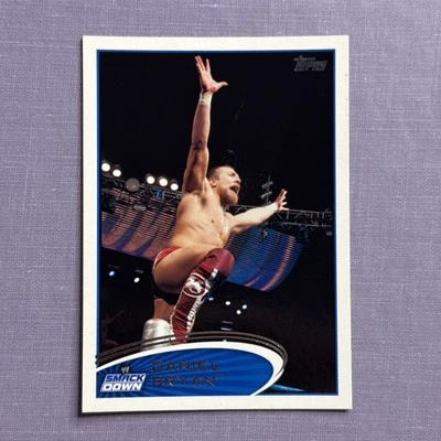 2012 Topps WWE Smackdown Daniel Bryan #6 Wrestling Superstar - Image 1 of 4