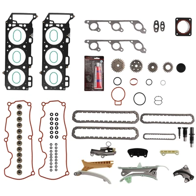 Juego de cadena de distribución y junta de culata del motor para Ford Ranger 4,0 L SOHC 2001-2009 Foto 1 de 4