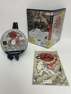 Okami (Sony PlayStation 2, 2006) PS2 Complete CIB Tested - image 1 of 4