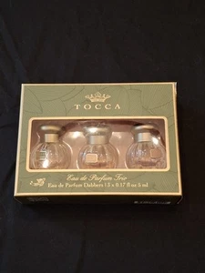 Tocca Eau de Parfum Trio Set Mini Perfume .17oz Each Florence, Stella, Cleopatra - Picture 1 of 4