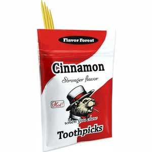 Hot Cinnamon Toothpicks 200ct - Picture 1 of 4