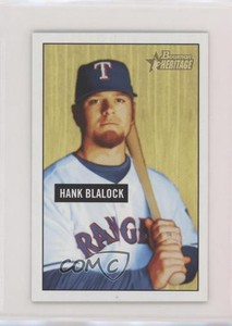 2005 Bowman Heritage Mini Hank Blalock #320
