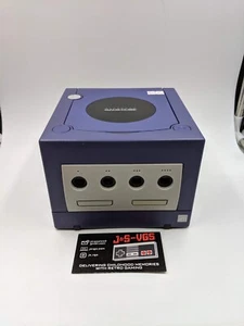 NGA - Nintendo Gamecube Indigo Console POWERS ON WON'T READ DISCS AS IS FOR PART - Picture 1 of 6
