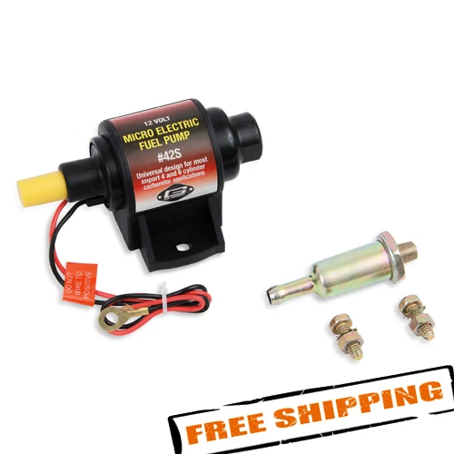 Mr. Gasket 42S Micro Electric Fuel Pump - Image 1 of 4