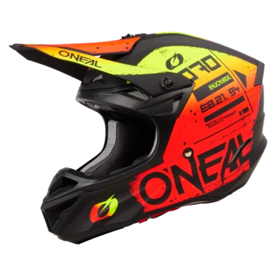 O'Neal 5 Series Scarz V.24 Off-Road Motocross MX Helmet Black/Red XXLarge Foto 1 de 4
