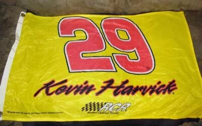 Bandera de colección Nascar Kevin Harvick #29 - Richard Childress Racing 36" x 24" Foto 1 de 3