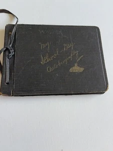1935-1937 Autograph Book With Handwritten Messages - Picture 1 of 6