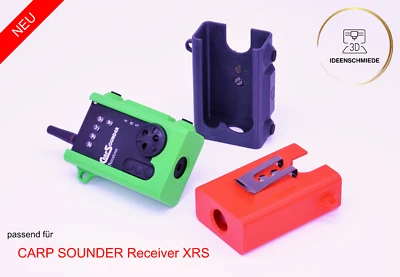 CARP SOUNDER XRS Receiver Campstar Campsecure Holster Magnethalter Gürtelclip