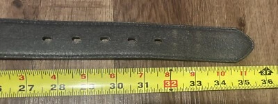 Cinturón Nocona Western Mujer Cuero Cristal Cruz Negro Craquelado N3444201 Foto 1 de 4