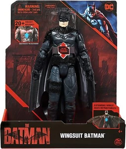 DC Comics Batman 12" Wingsuit Action Figure with Lights and Phrases - Picture 1 of 8